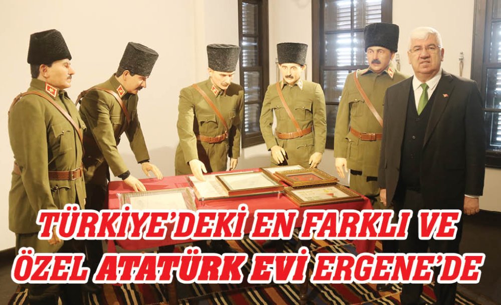 Türkiye'deki En Farklı Ve Özel Atatürk Evi Ergene'de