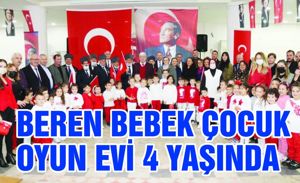 Beren Bebek Çocuk Oyun Evi 4 Yaşında