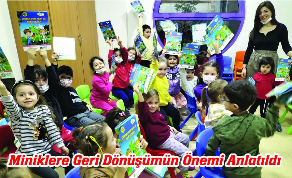 Miniklere Geri Dönüşümün Önemi Anlatıldı