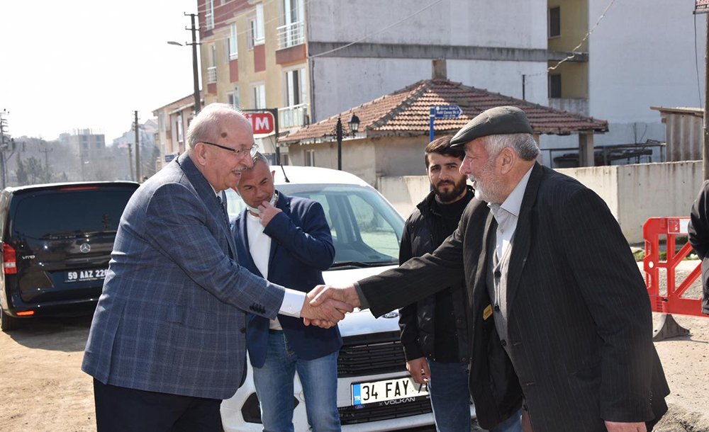 Başkan Albayrak Ergene'de İncelemelerde Bulundu