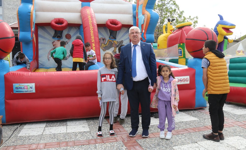 Ergene Belediyesi Çocuklara Eğlence Dolu Günler Yaşattı