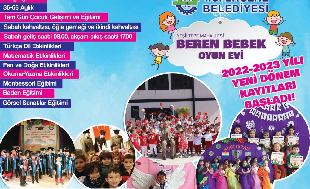 Beren Bebek Oyun Evinde Kayıtlar Başladı