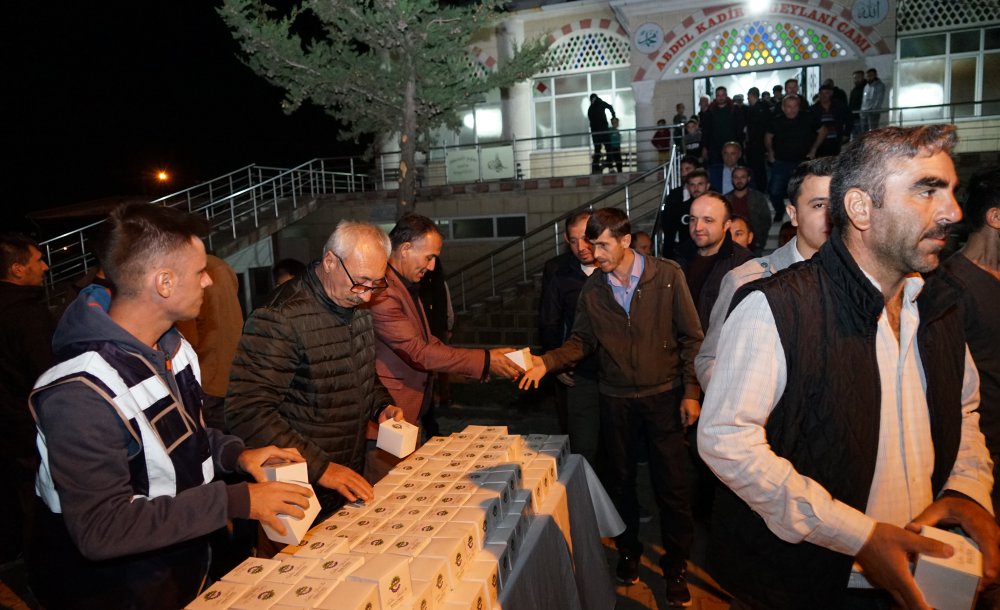 Ergene Belediyesi Mevlid-I Şerif Okuttu