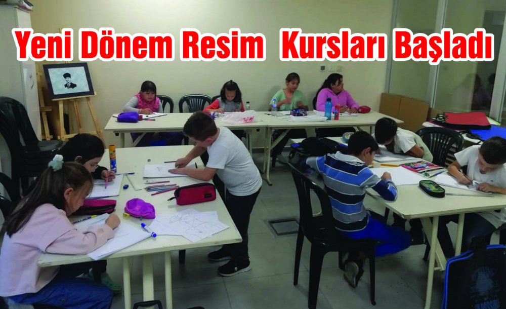 Yeni Dönem Resim Kursları Başladı