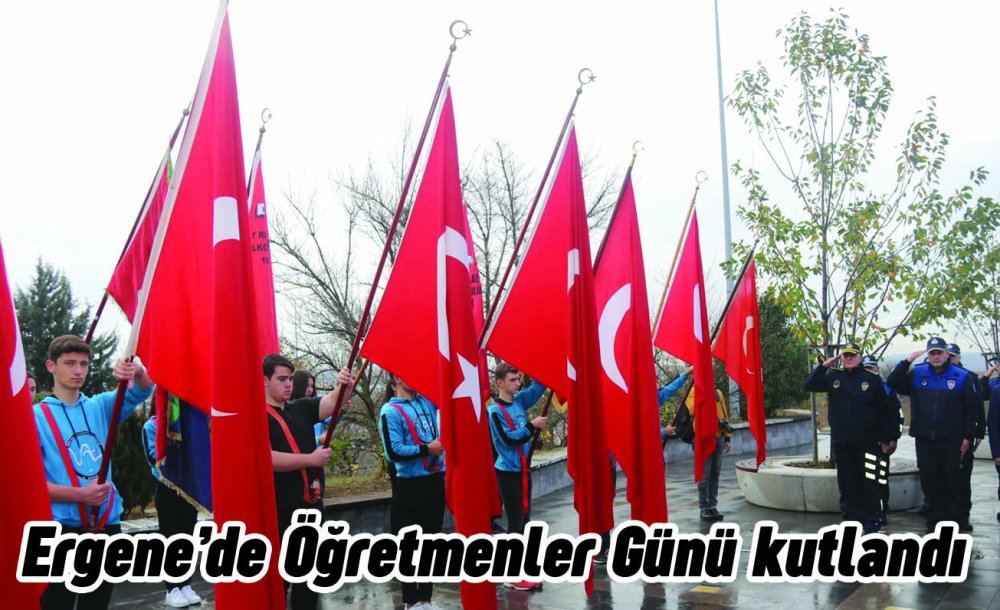 Ergene'de Öğretmenler Günü Kutlandı