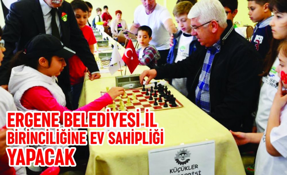 Ergene Belediyesi Tekirdağ Satranç İl Birinciliğine Ev Sahipliği Yapacak