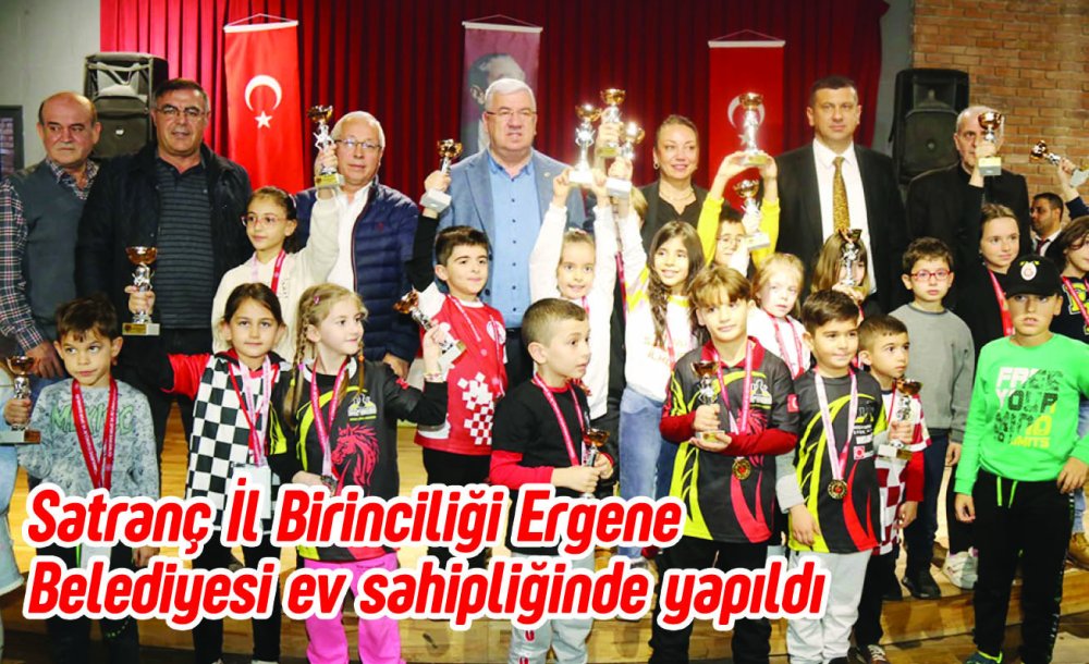 Satranç İl Birinciliği Ergene Belediyesi Ev Sahipliğinde Yapıldı