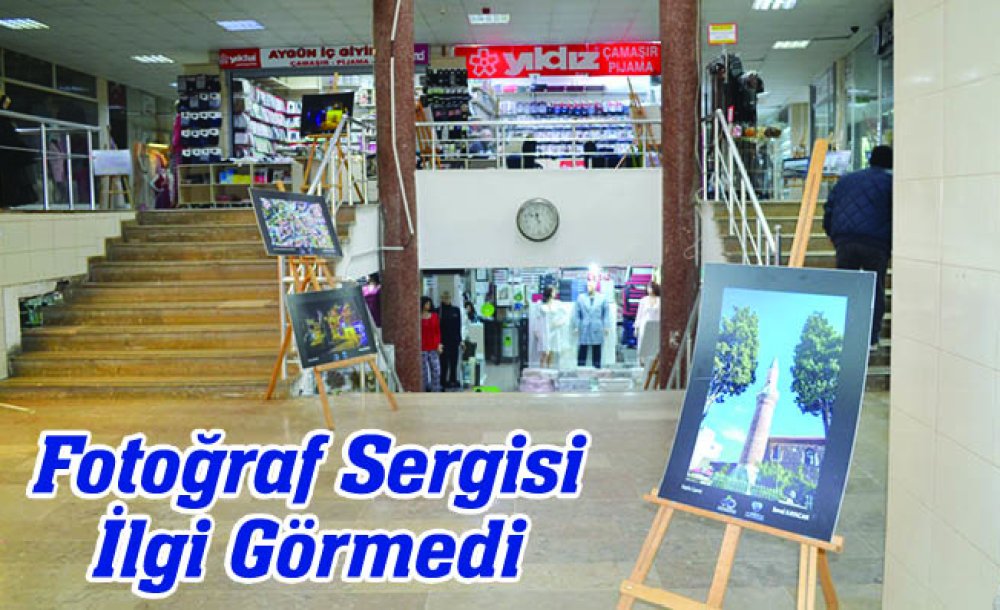 Fotoğraf Sergisi İlgi Görmedi