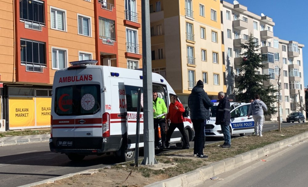 Kırmızı Işık İhlali Kazaya Sebebiyet Verdi 