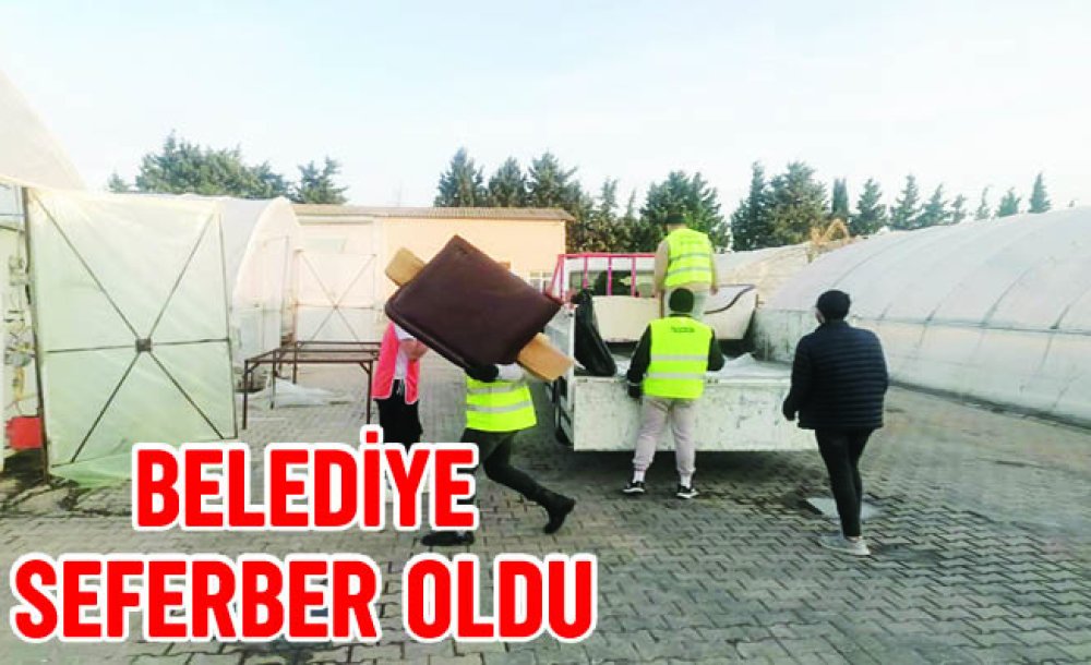 Belediye Seferber Oldu 