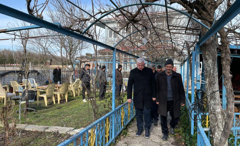 Başkan Yüksel Ergeneye Gelen Depremzede Ailelere Ziyaret Etti