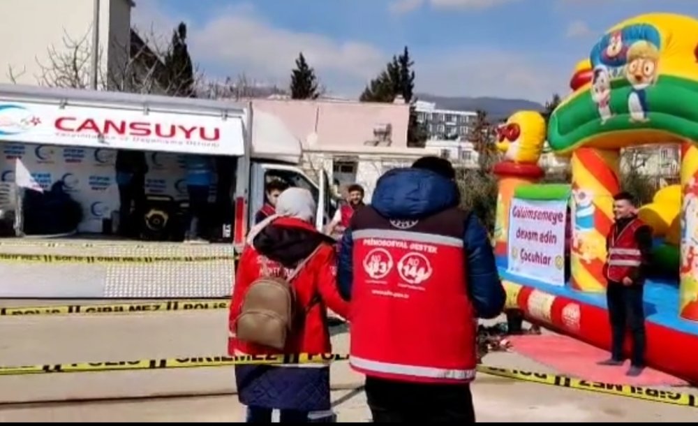 Cansuyu Derneği 4 Bin Gönüllüsüyle Sahadaydı 