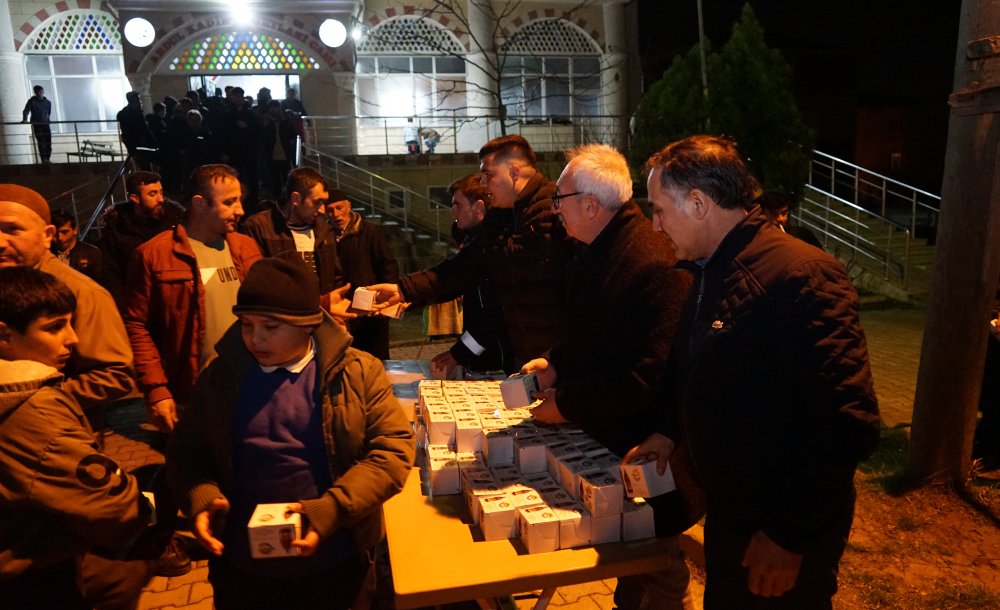 Ergene Belediyesi Mevlid-I Şerif Okuttu