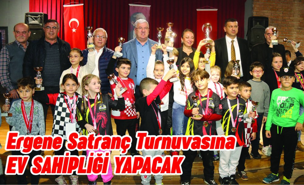 Ergene Satranç Turnuvasına Ev Sahipliği Yapacak