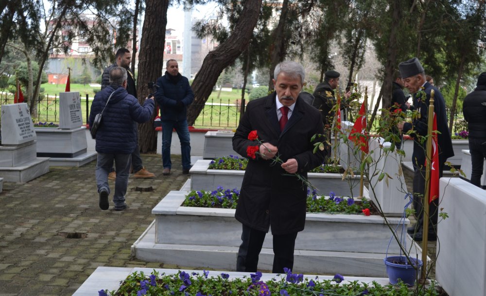 Çanakkale Zaferi İçin Tören Düzenlendi 