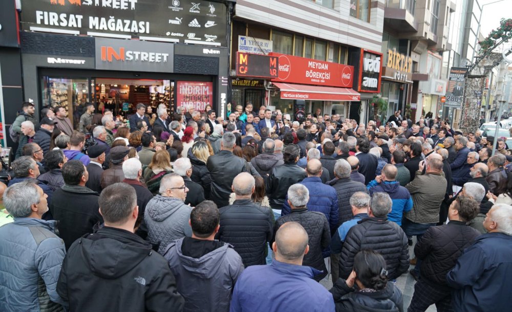 Birdal'ın Açıklamasında Coşku Doruktaydı 