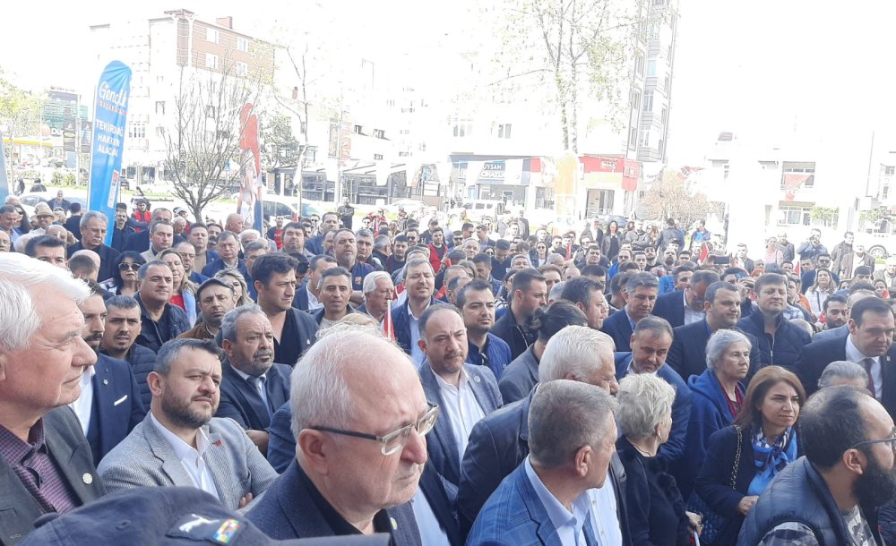 Chp Çorlu'da Seçim Bürosu Açtı