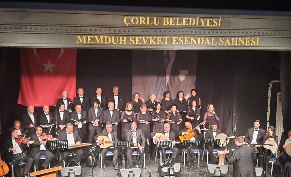 Çorlu Türk Musikisine Doydu