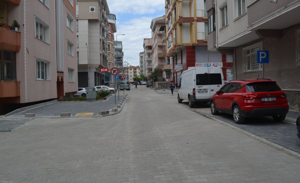 Parke Taşı Yapılan Bahçelievler Göz Dolduruyor