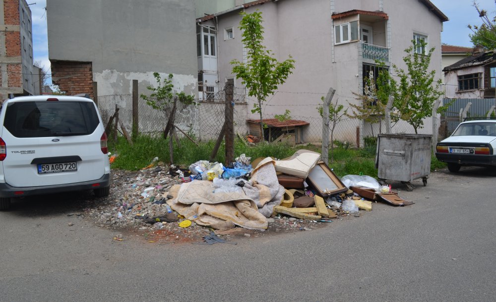 Belediyeyi Aramak Yerine Yol Kenarına Atılıyor