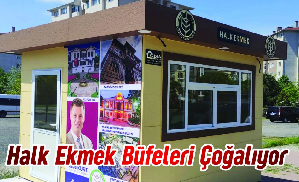 Halk Ekmek Büfeleri Çoğalıyor