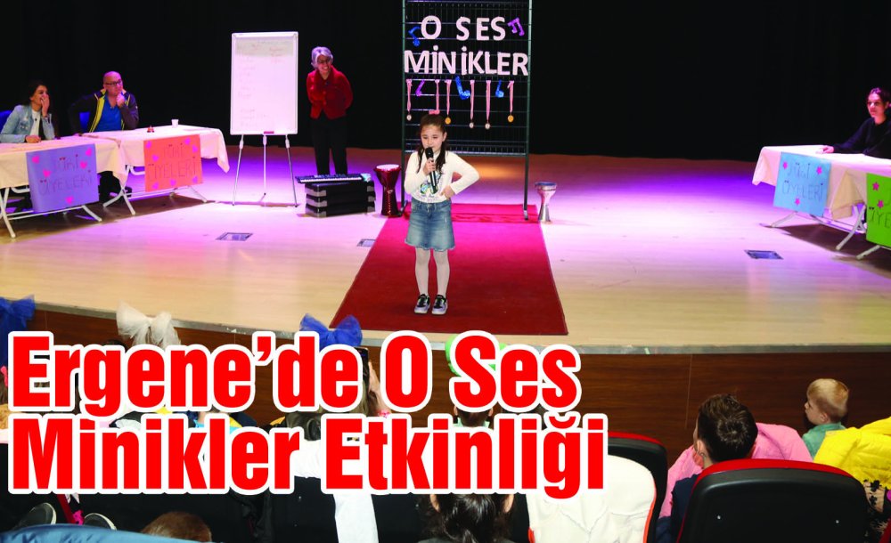 Ergene'de O Ses Minkler Etkinliği