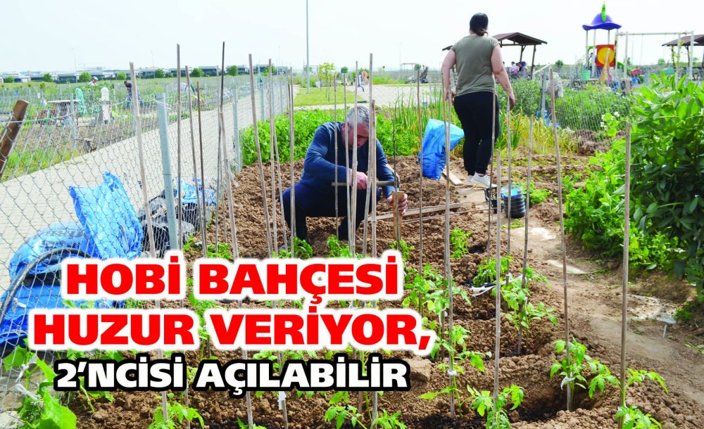 Hobi Bahçesi Huzur Veriyor, 2'Ncisi Açılabilir