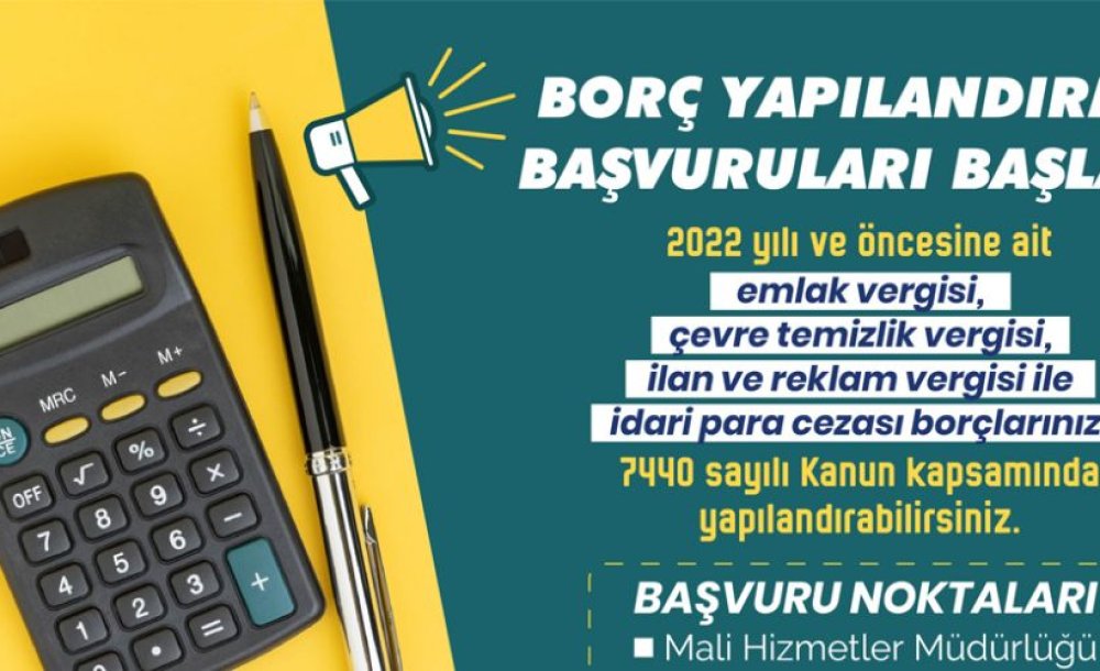 Çorlu Belediyesi'nde Borç Yapılandırma Kuyruğu 