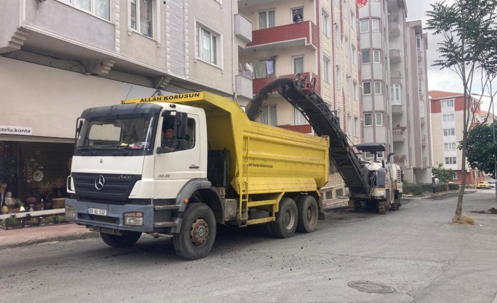 Muhittin Mahallesi'ndeki Çalışmalar Sürüyor 