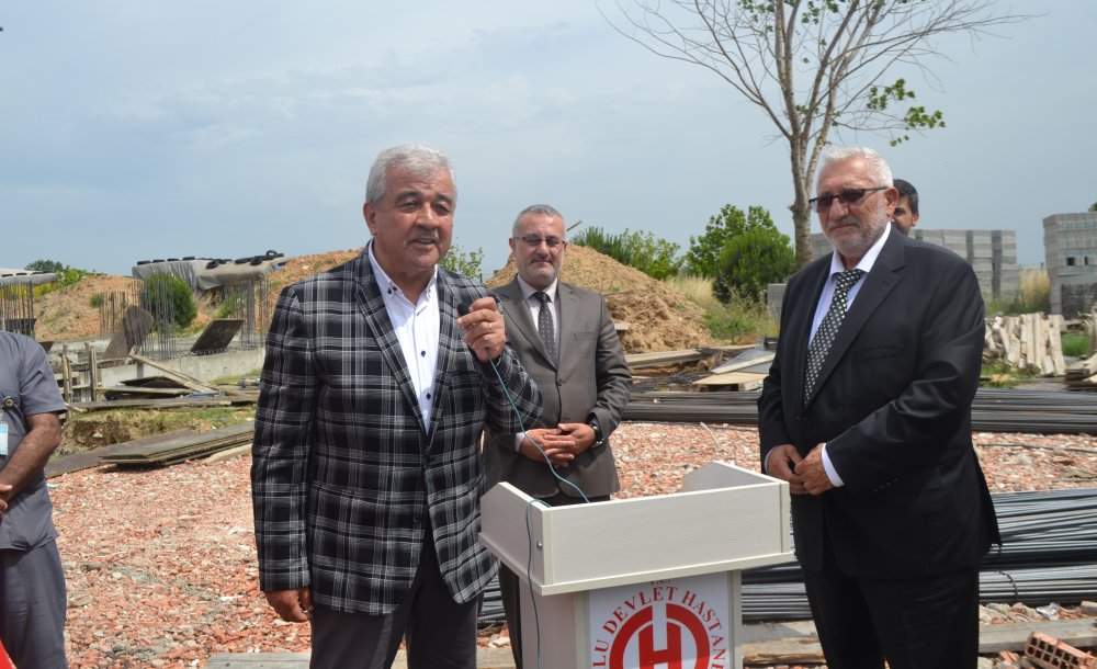 Hacı Mustafa Çakmak Cami'nin Temeli Atıldı 