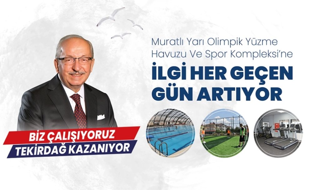 Yüzme Havuzu Ve Spor Kompleksi'ne İlgi Her Geçen Gün Artıyor