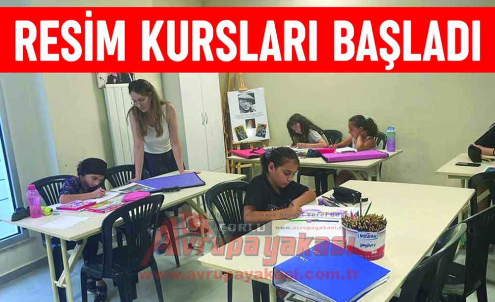 Resim Kursları Başladı