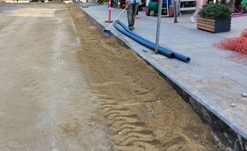 Tredaş Alipaşa Caddesi'ndeki Çalışmalarını Sürdürüyor