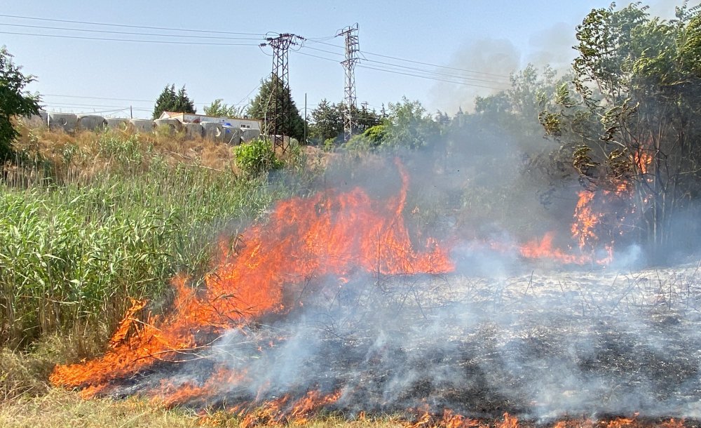  Çorlu'da 7 Ayda 606 Yangına Müdahale Edildi 