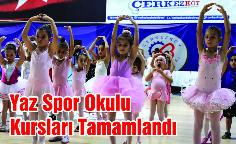 Yaz Spor Okulu Kursları Tamamlandı