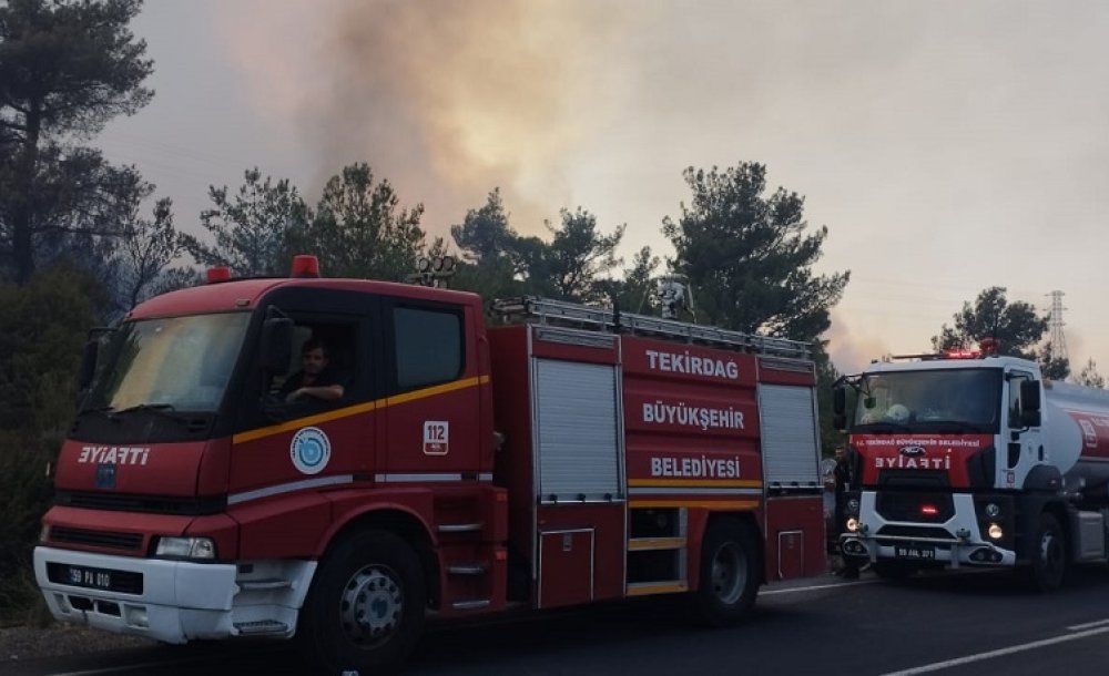 Tekirdağ Büyükşehir Belediyesi Ekipleri Çanakkale'de