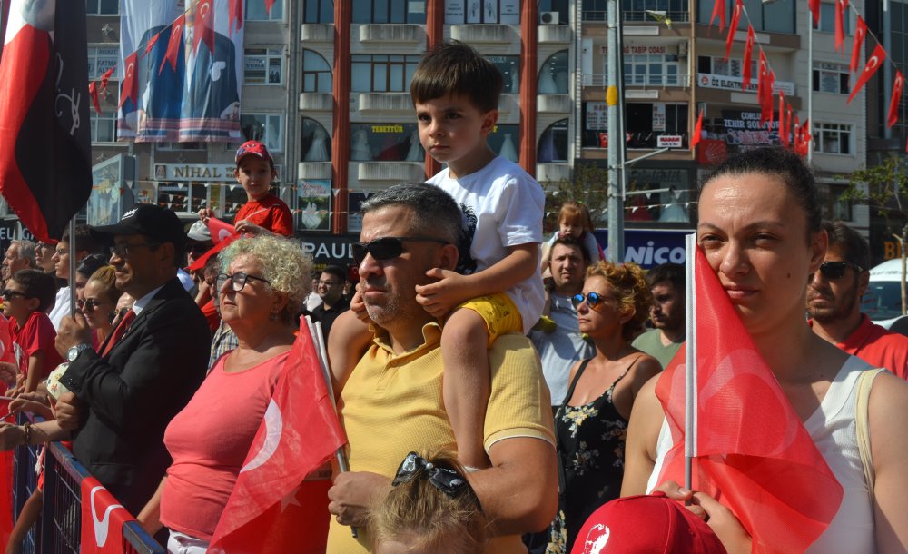 Çorlu'da 30 Ağustos Coşkusu Yaşandı 