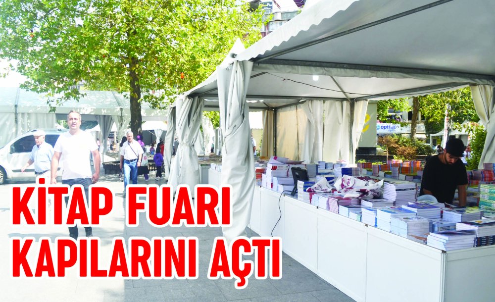 Kitap Fuarı Kapılarını Açtı  