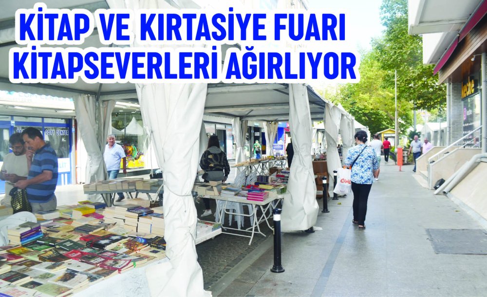 Çorlu Kitap Ve Kırtasiye Fuarı Kitapseverleri Ağırlıyor