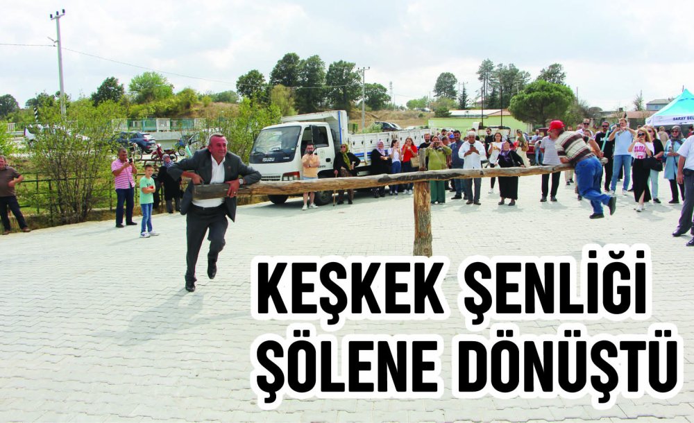 Keşkek Şenliği Şölene Dönüştü