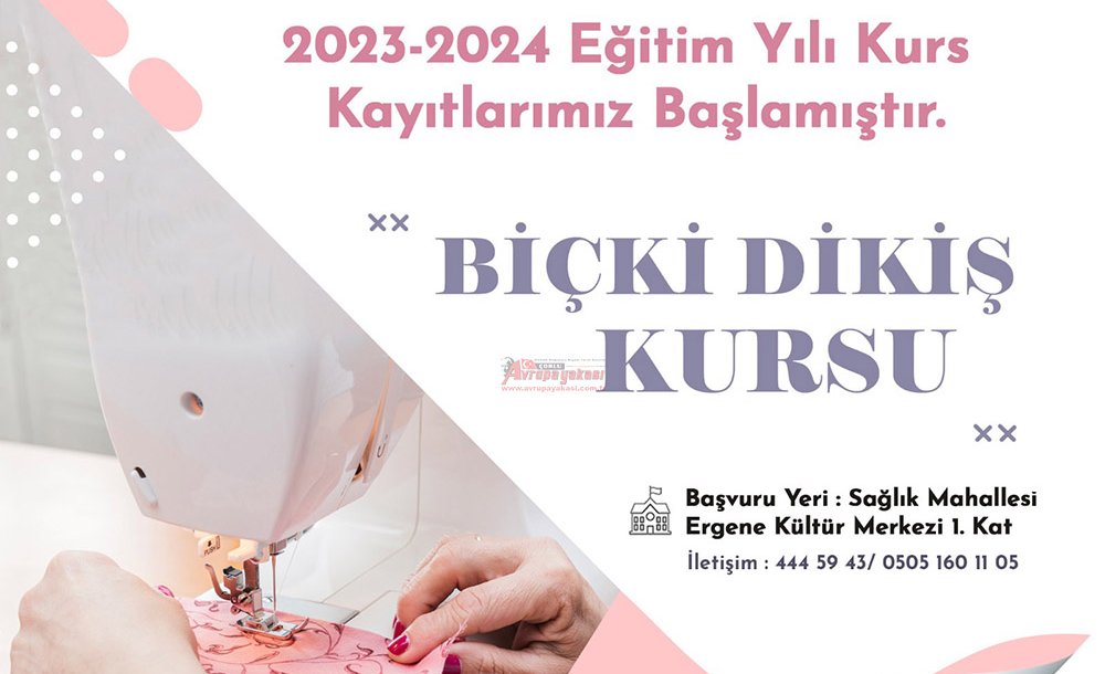 Ergene'de Yeni Dönem Kurs Kayıtları Başladı