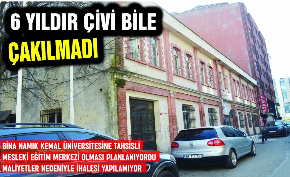 6 Yıldır Çivi Bile Çakılmadı