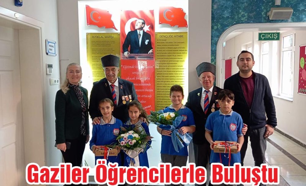 Gaziler Öğrencilerle Buluştu