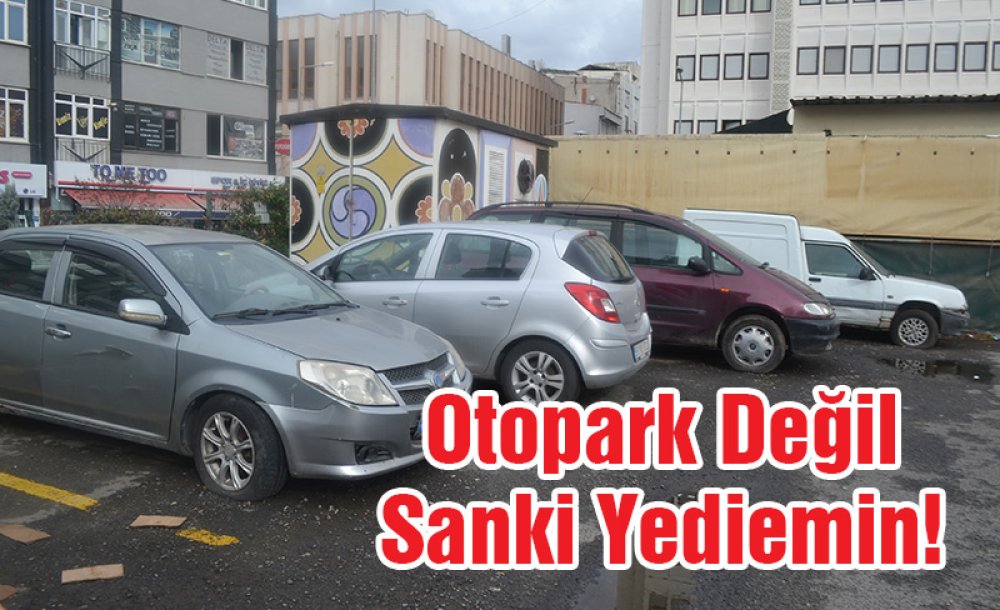 Otopark Değil Sanki Yediemin!