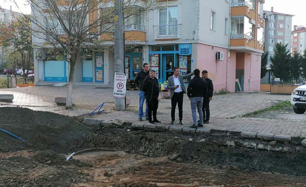 Taşkent Caddesi'nde Hummalı Çalışma 