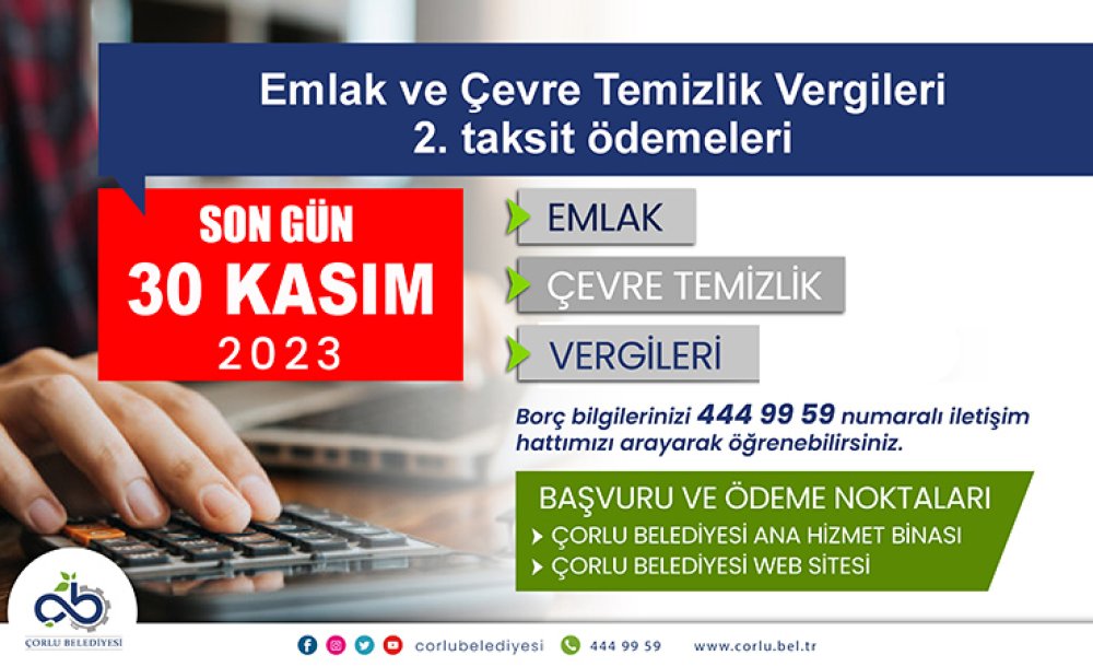 Vergi Ödemelerinizi Unutmayın!