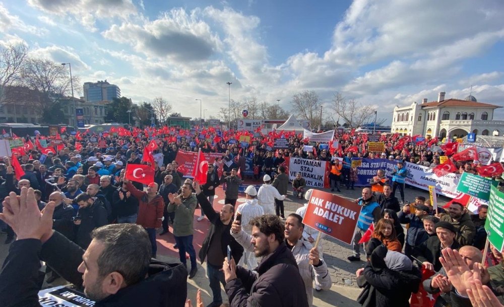 Staj Ve Çıraklık Mağdurları ‘Büyük İstanbul Mitingi' 10 Aralık'ta Yapılacak