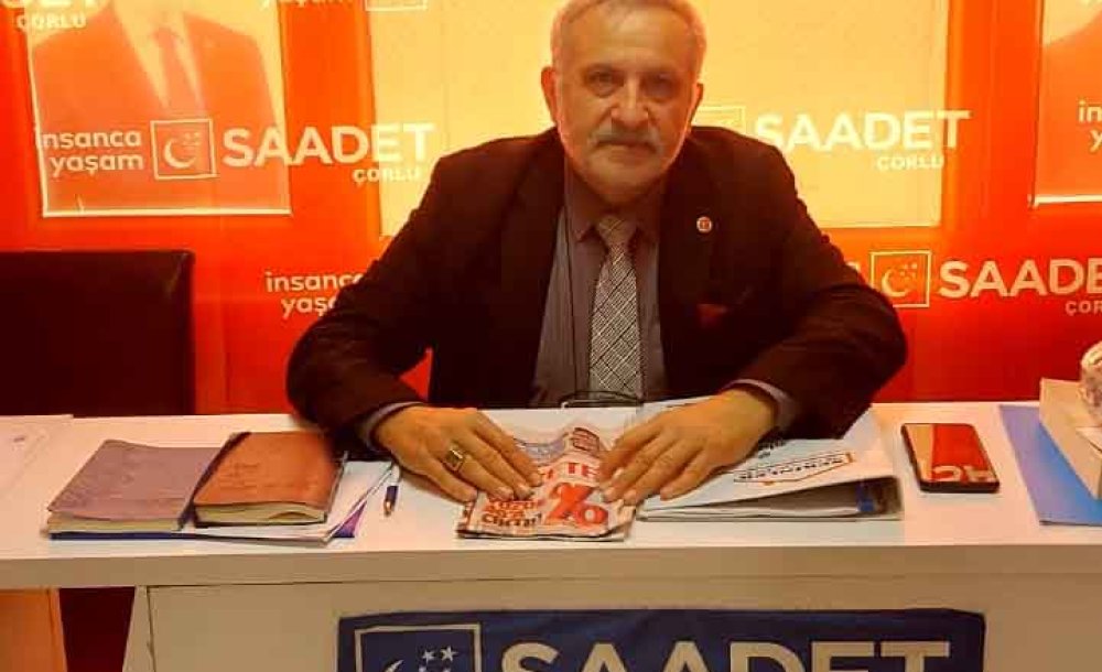 Saadet Partisi'nden Aday Adayı Oldu 