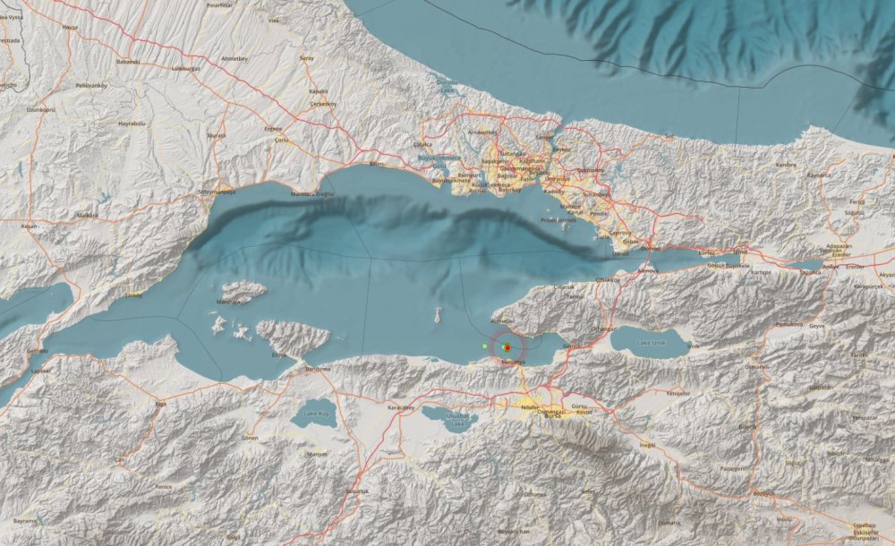 5.1 Büyüklüğündeki Marmara Depremi Korkuttu!