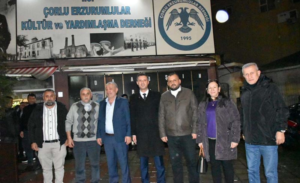 Başkan Sarıkurt'a Hemşehri Derneklerinden Coşkulu Karşılama